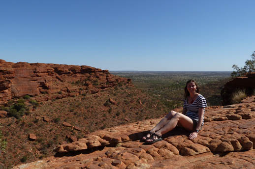 kings canyon walk central australia