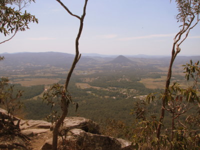 Buena Vista from the top of Mt. Cooroora