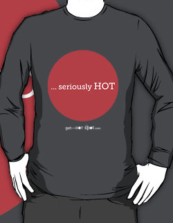 Seriously hot t-shirt