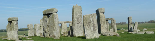 Stonehenge England in spring