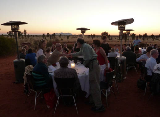 uluru travel things to do sounds-of-silence dinner