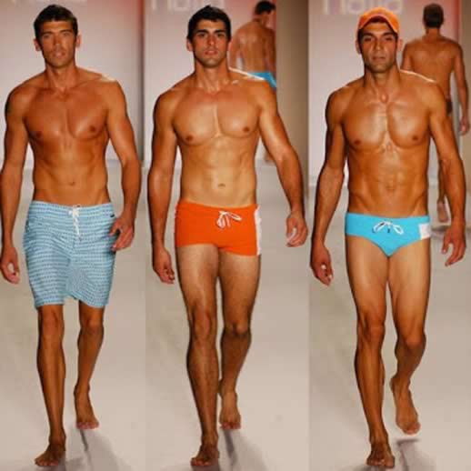 Gratuitous image of men in swimwear