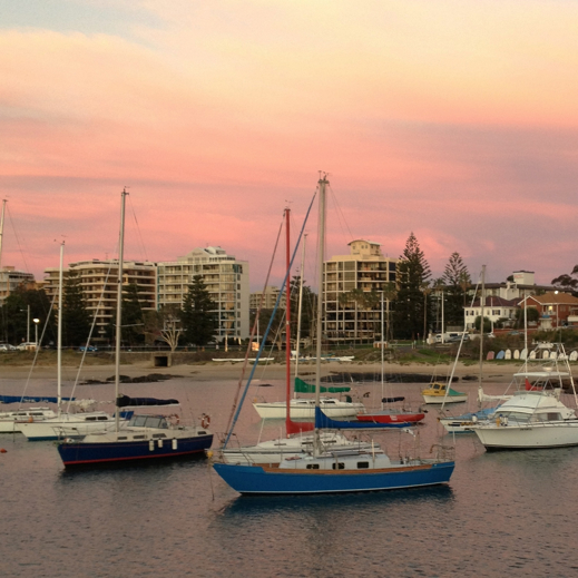 Wollongong travel tips - harbour sunrise