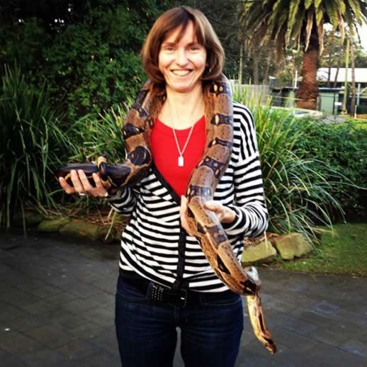 Wollongong travel tips - symbio zoo snake
