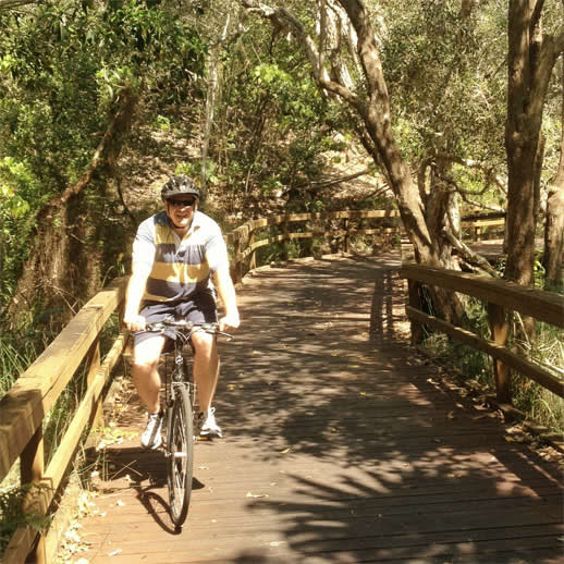 peregian beach bike ride