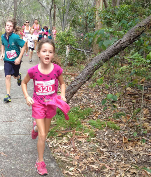 noosa triathlon fun run woods