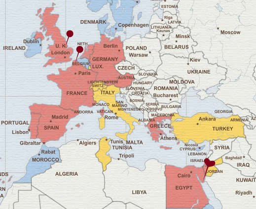 Personal travel map