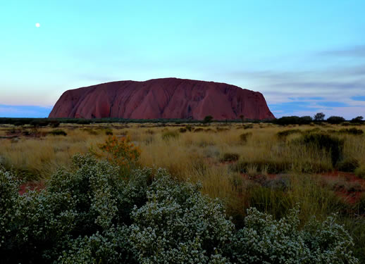 Uluru by night