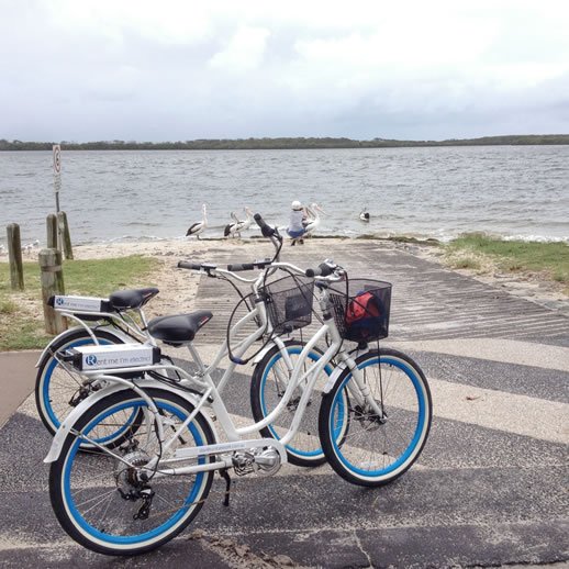 rumba resort caloundra  bikes