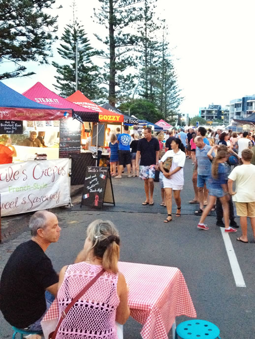 rumba resort caloundra twighlight market