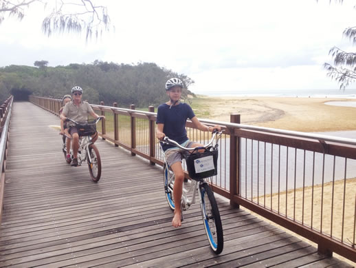 caloundra coastal track electric bike