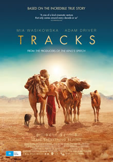 tracks movie camels poster