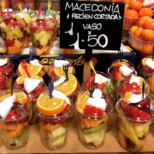 barcelona food shopping