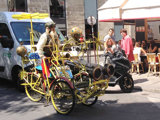 le marais bike man