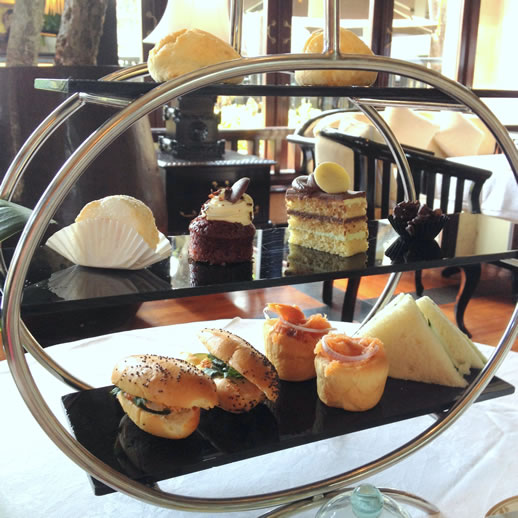 bali intercontinental club afternoon tea