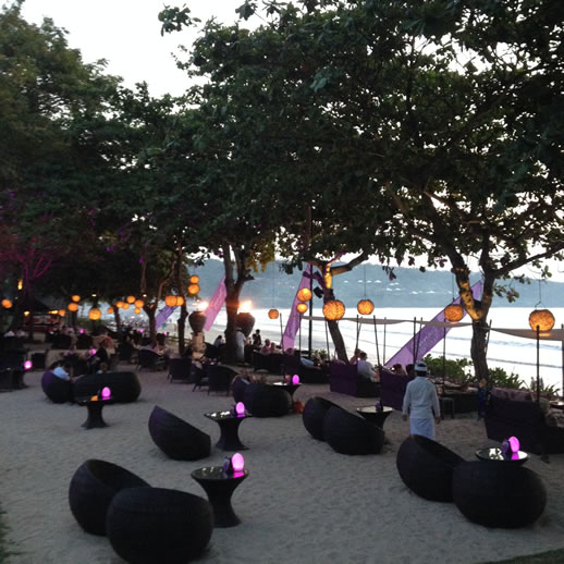 bali intercontinental sunset bar 2