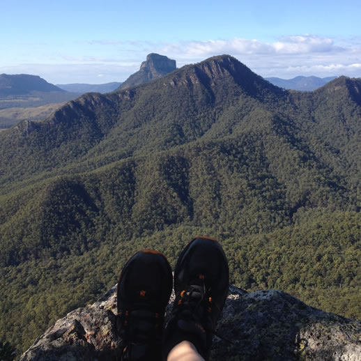 mount barney - mount lindsay