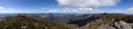 mount barney panorama