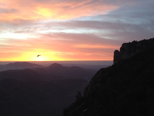 monserrat sunset