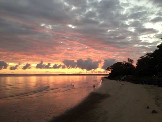 hervey bay sunrise